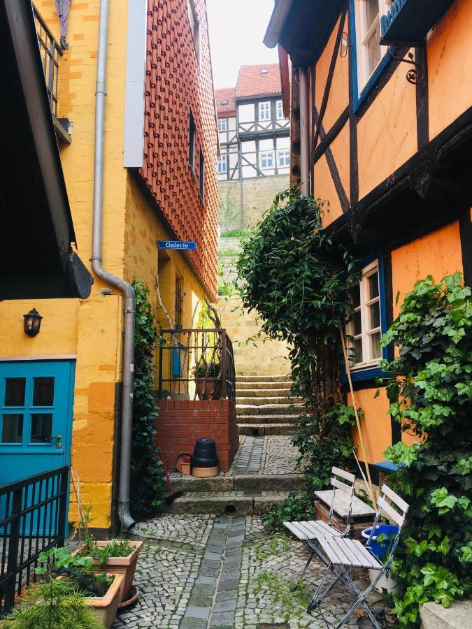 Ferienwohnung Kiefer Quedlinburg Exterior foto